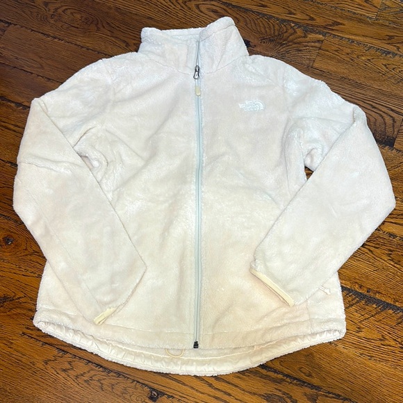 The North Face Cream fleece Jacket , medium weight. Size M. Great condition. - Picture 1 of 5